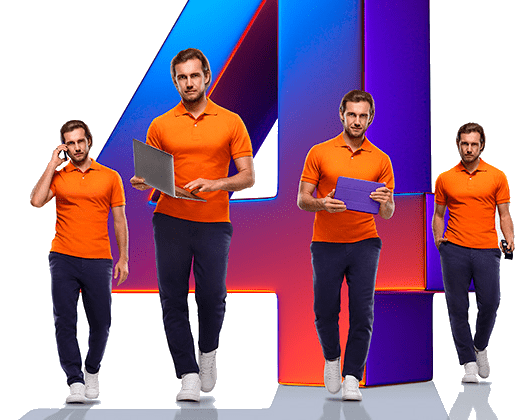 Великолепная четверка Ростелеком в селе Новоникольск (Приморский край)